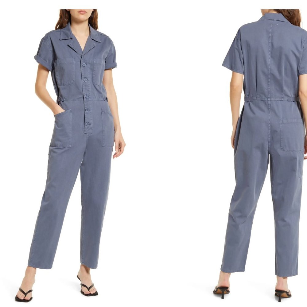 Pistola Grover Utility Ankle Jumpsuit, Blue stone, XS